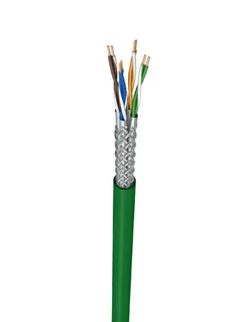 کابل شبکه برند رفسنجان با تست فلوک پیرمننت با روکش cat6/sftp/lszh